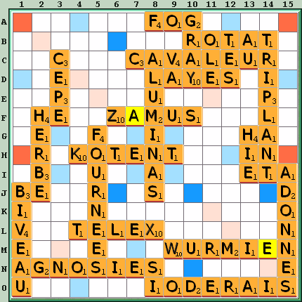 Grille de jeu