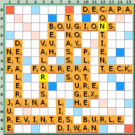 Grille de jeu