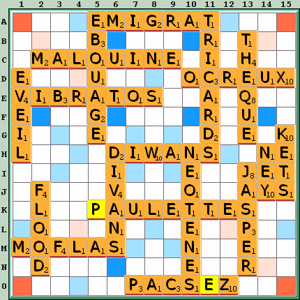 Grille de jeu