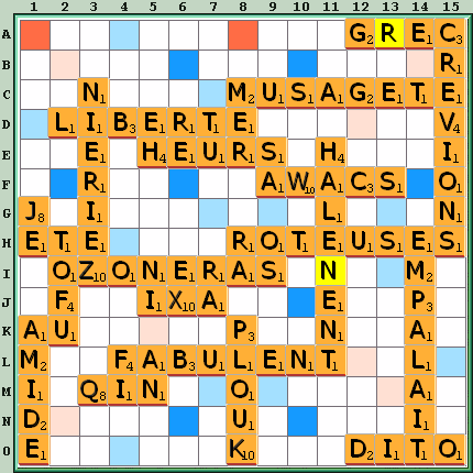 Grille de jeu