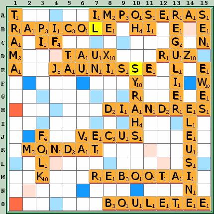 Grille de jeu
