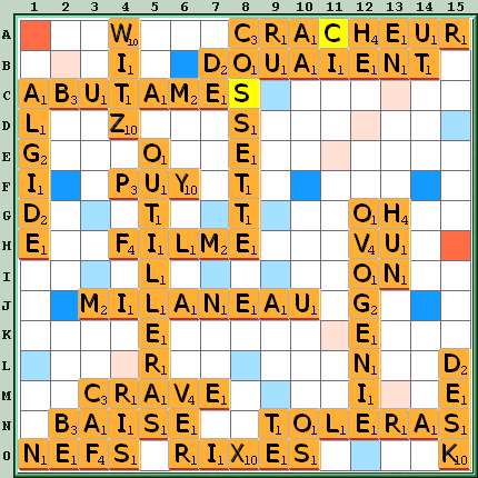 Grille de jeu