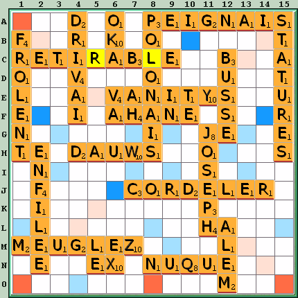 Grille de jeu