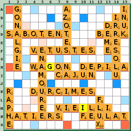 Grille de jeu