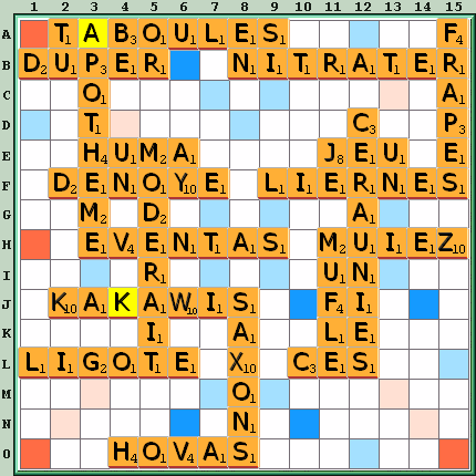 Grille de jeu