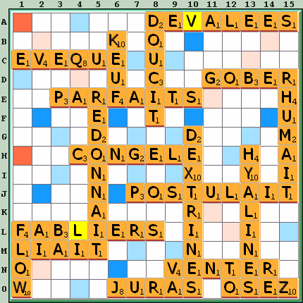 Grille de jeu