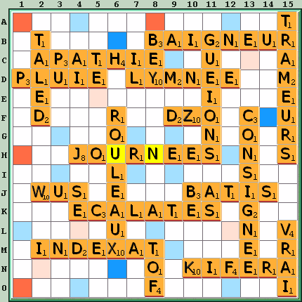 Grille de jeu