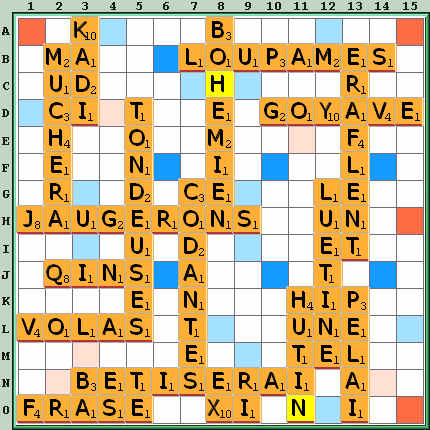 Grille de jeu