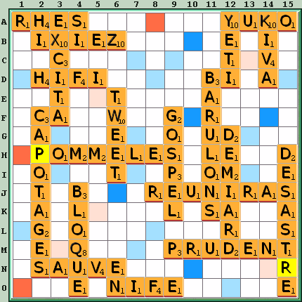 Grille de jeu