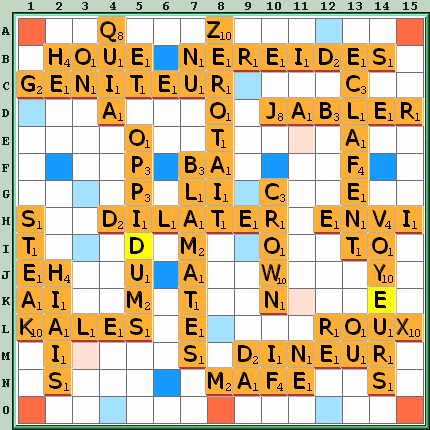 Grille de jeu