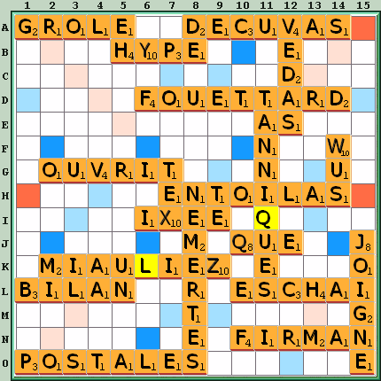 Grille de jeu