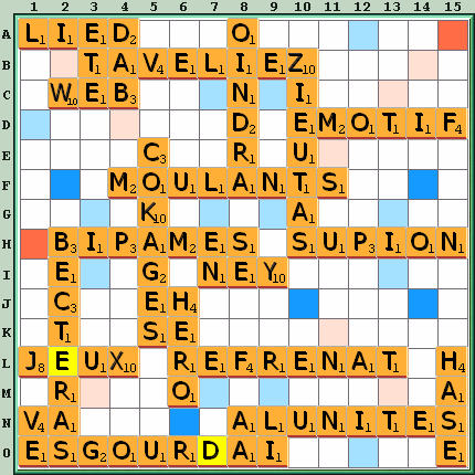 Grille de jeu