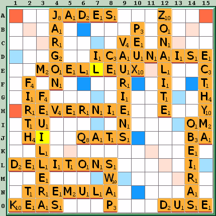 Grille de jeu