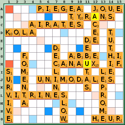 Grille de jeu