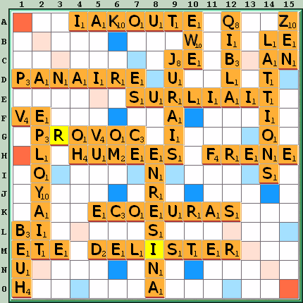 Grille de jeu