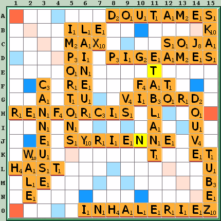 Grille de jeu