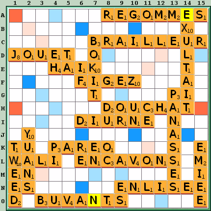 Grille de jeu