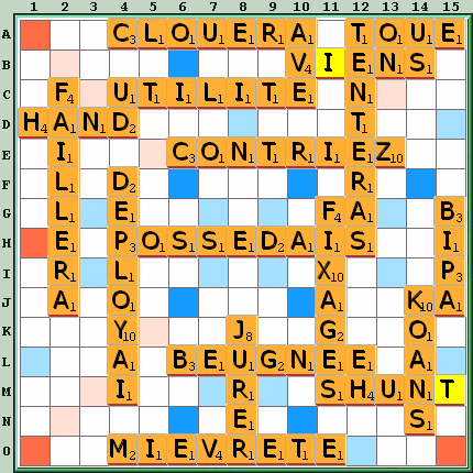 Grille de jeu
