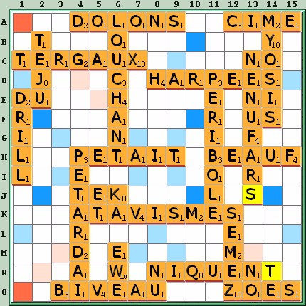 Grille de jeu