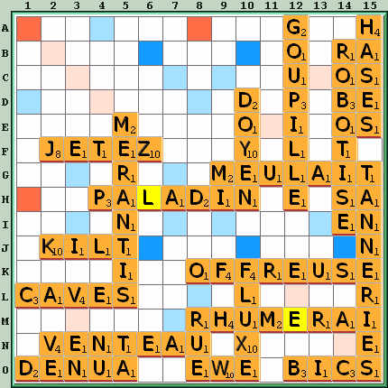 Grille de jeu