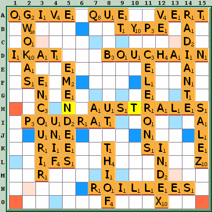 Grille de jeu