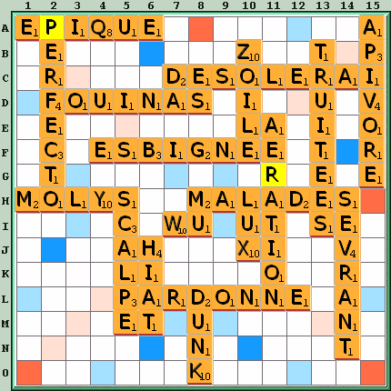 Grille de jeu