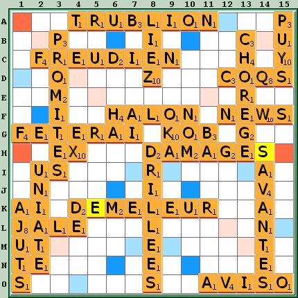 Grille de jeu