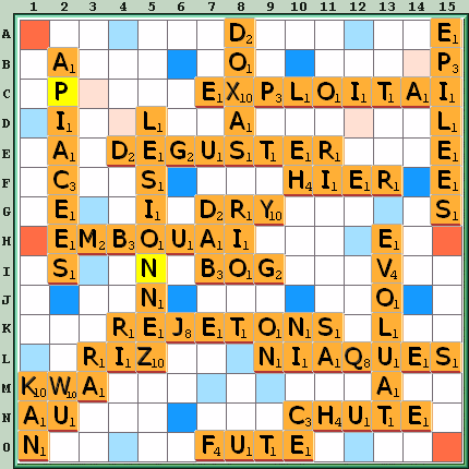 Grille de jeu