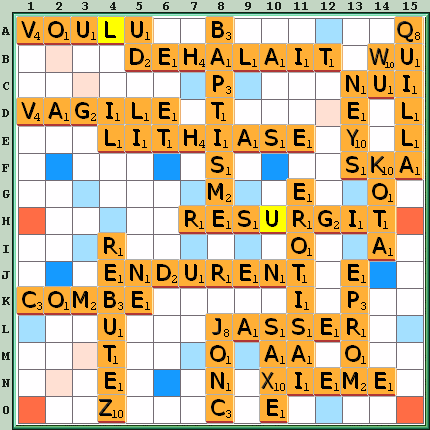 Grille de jeu