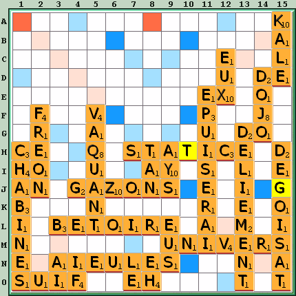 Grille de jeu