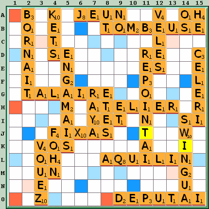 Grille de jeu