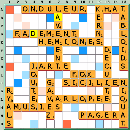 Grille de jeu