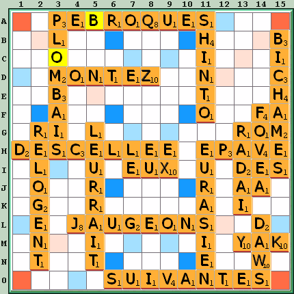Grille de jeu