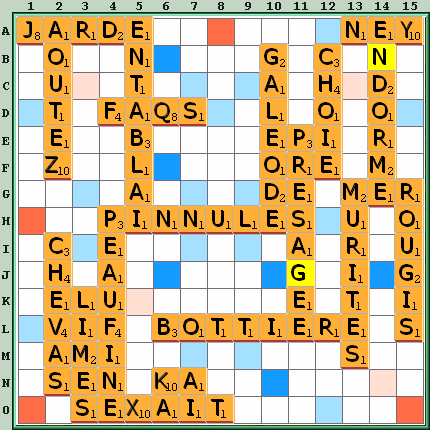 Grille de jeu