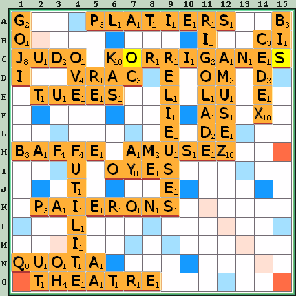 Grille de jeu