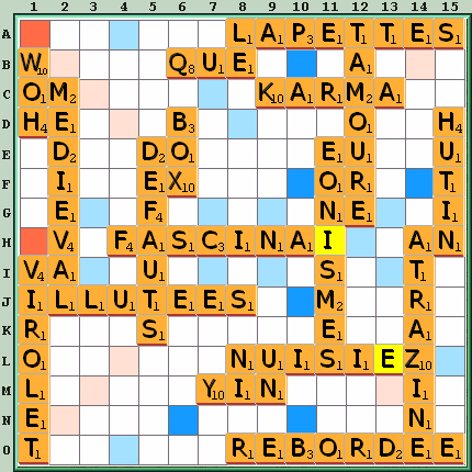 Grille de jeu