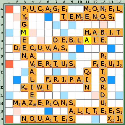 Grille de jeu