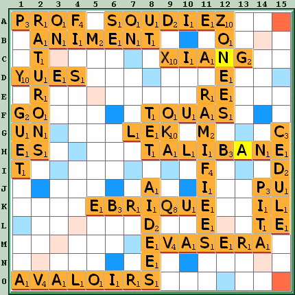 Grille de jeu