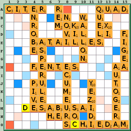 Grille de jeu