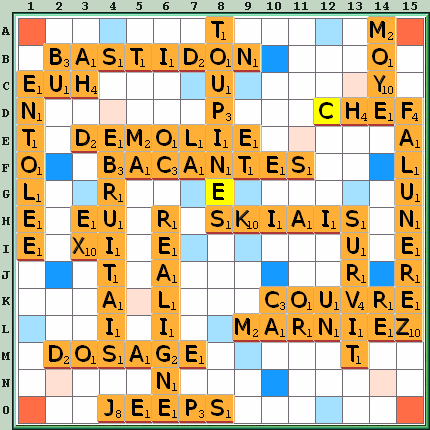 Grille de jeu