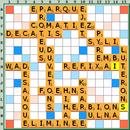 Grille de jeu