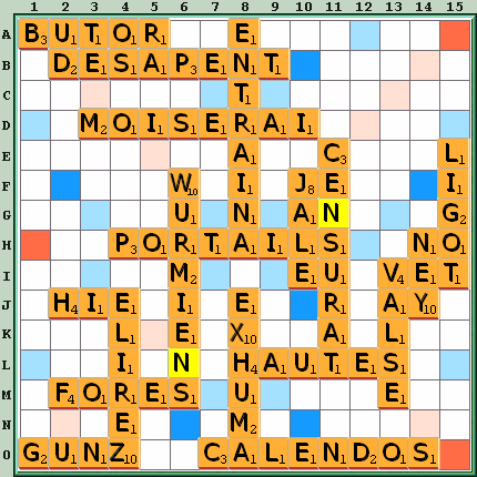 Grille de jeu