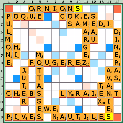 Grille de jeu