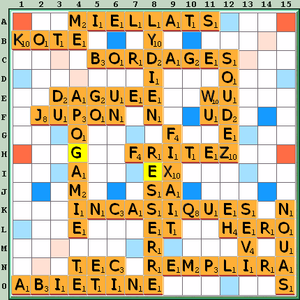 Grille de jeu