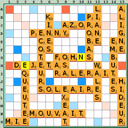 Grille de jeu