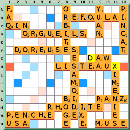 Grille de jeu