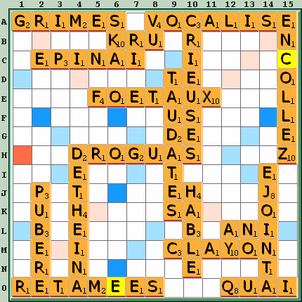 Grille de jeu