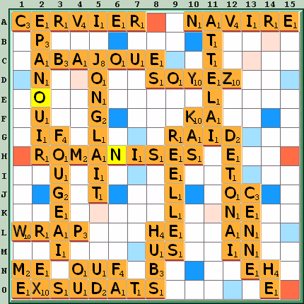 Grille de jeu