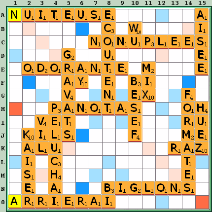 Grille de jeu