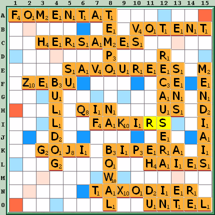 Grille de jeu